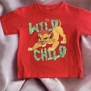 Disney Lion King Simba Toddler T Shirt a Size 4T - Wild Child